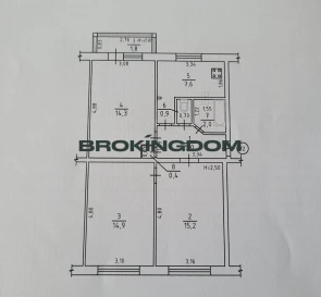 Фото 2. Трикімнатна квартира, продаж. Київ Шевченківський