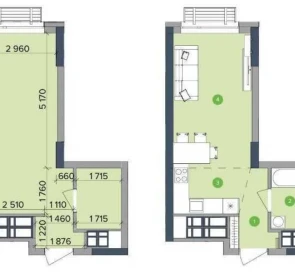 Фото 2. Однокімнатна квартира, продаж. Київ Голосіївський