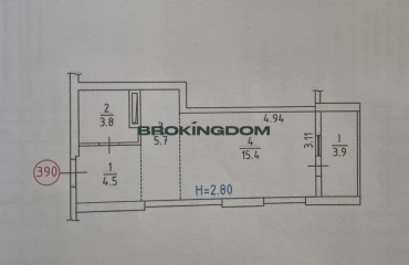 Фото Однокімнатна квартира, продаж. Київ Дарницький