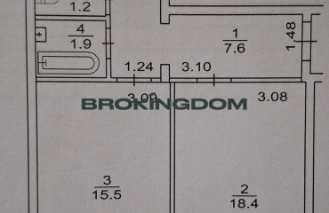 Zdjęcie Dwupokojowe mieszkanie, na sprzedaż. Kyiv Шевченківський