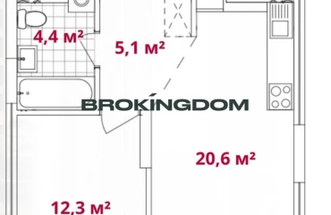 Фото Однокомнатная квартира, продажа. Киев Подільський