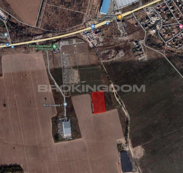 Fotografie 1. Teren, de vânzare. Sofiivska Borshchahivka Kyivska