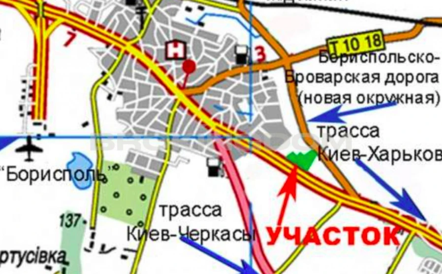 Фото 1. Участок, продажа. Борисполь