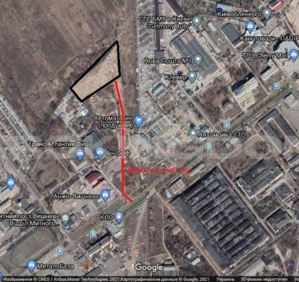 Фото 1. Участок, продажа. Вышневе