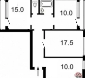 Фото 4. Однокімнатна квартира, продаж. Київ Деснянский район, Чернігівська