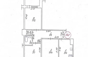 Zdjęcie Trzypokojowe mieszkanie, na sprzedaż. Poltava Шевченковский (Октябрьский)
