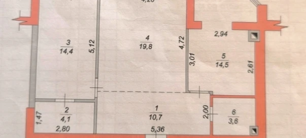 Fotografie 2. Două Camere apartament, de vânzare. Zhytomyr Yevhena Rykhlika