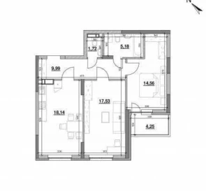 Фото 2. Двокімнатна квартира, продаж. Київ Солом'янський