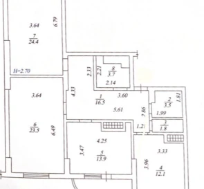 Фото 2. Трикімнатна квартира, продаж. Боярка Білогородська