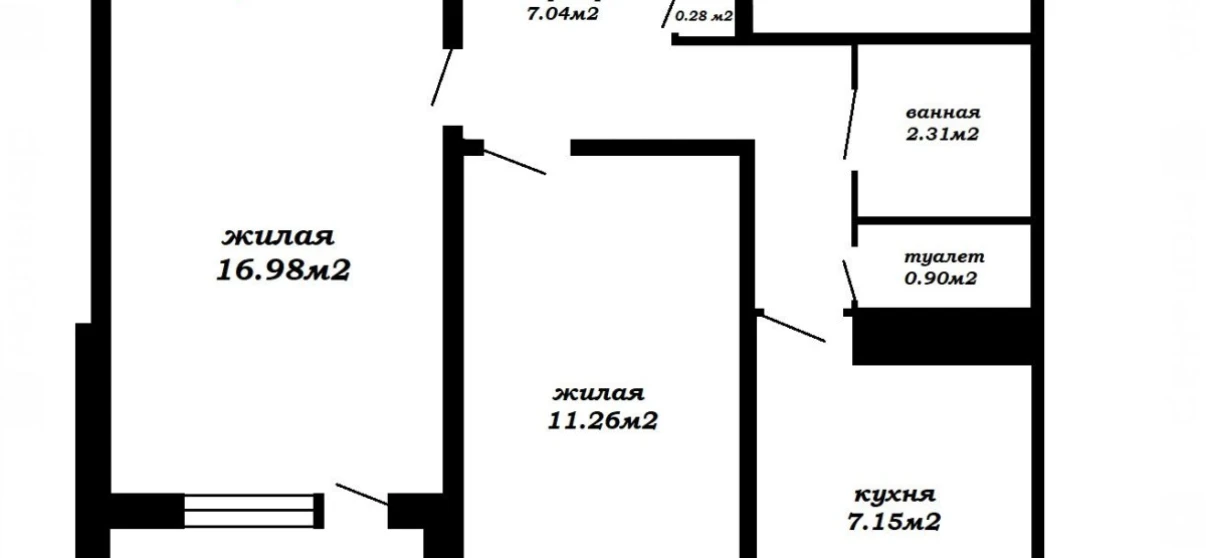 Фото Двокімнатна квартира, продаж. Мінськ Московський