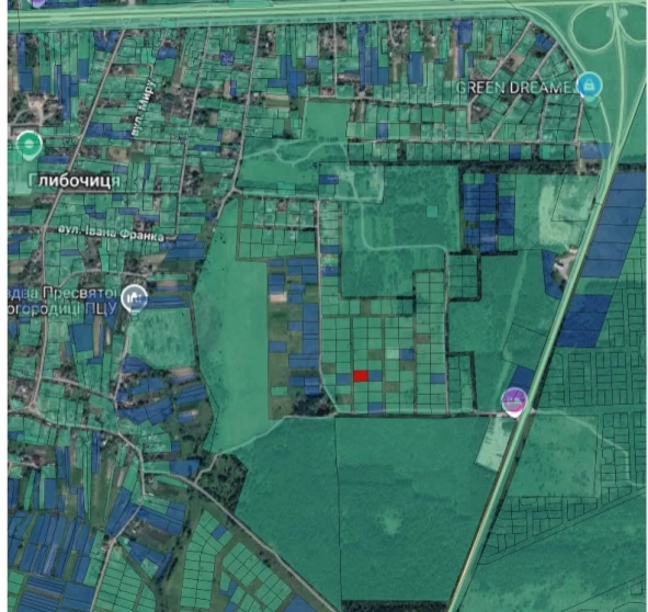 Zdjęcie 1. Działka, na sprzedaż. Hlybochytsia Глибочиця