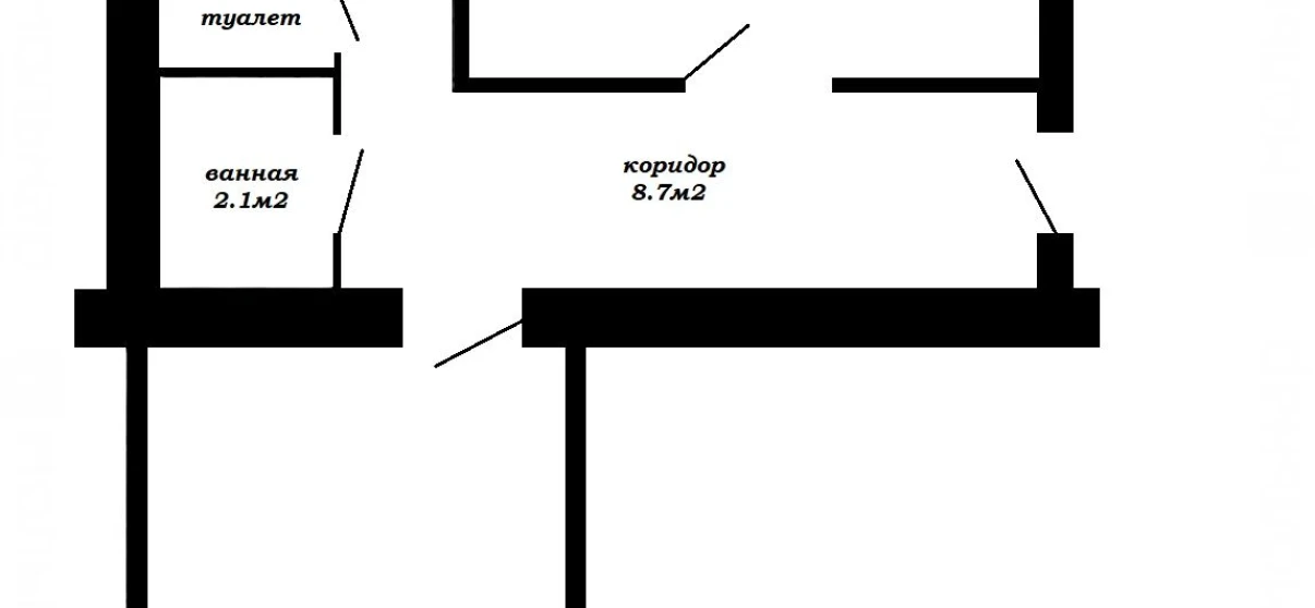 Фото Двокімнатна квартира, продаж. Молодечне Строителей