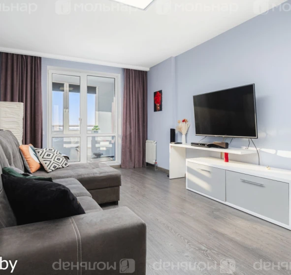 Фото 1. Двокімнатна квартира, продаж. Мінськ Фрунзенський