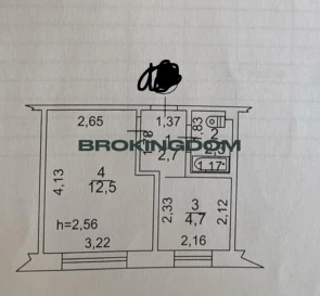 Фото 3. Однокімнатна квартира, продаж. Київ Святошинський