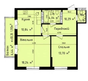 Фото 3. Двухкомнатная квартира, продажа. Киев Днепровский, Черниговская