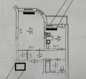 Photo 4. One-Room flat, for sale. Kyiv Sviatoshynskyi