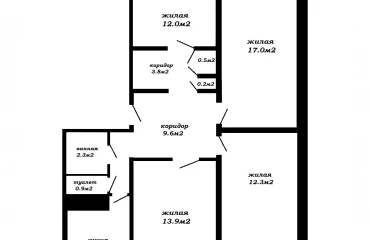 Фото Четырехкомнатная квартира, продаж. Мінськ Жовтневий