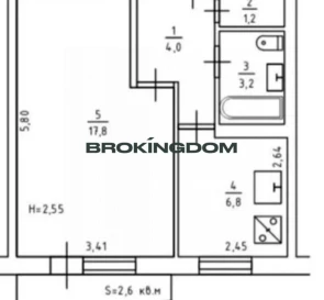Фото 5. Однокімнатна квартира, продаж. Київ Печерський