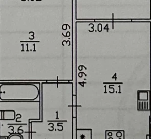 Фото 3. Однокомнатная квартира, продажа. Киев Голосеевский