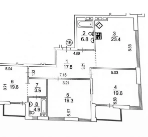 Fotografie 2. Patru Camere apartament, de vânzare. Kyiv Pecherskyi