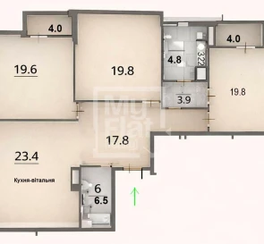 Fotografie 4. Patru Camere apartament, de vânzare. Kyiv Pecherskyi