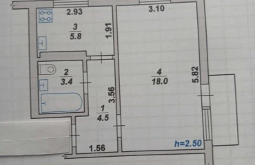Фото Однокомнатная квартира, продажа. Житомир Ивана Мазепы