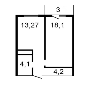 Photo 3. One-Room flat, for sale. Odesa Kyivskyi