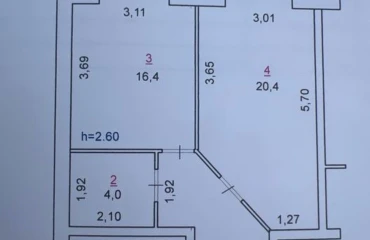 Фото Однокімнатна квартира, продаж. Житомир Крошня