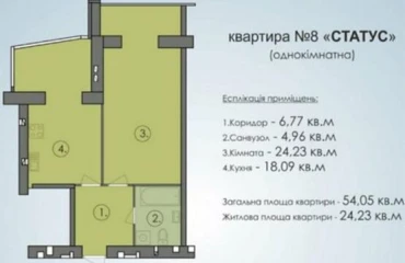 Zdjęcie Kawalerka mieszkanie, na sprzedaż. Poltava Шевченковский (Октябрьский)