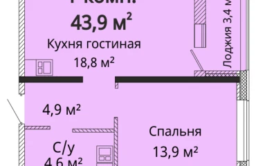 Photo One-Room flat, for sale. Odesa Киевский