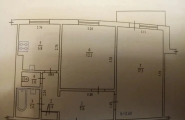 Zdjęcie Dwupokojowe mieszkanie, na sprzedaż. Poltava Шевченковский (Октябрьский)