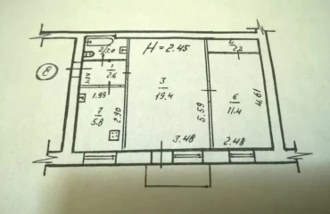 Foto Dos Ambientes piso, en venta. Poltava Шевченковский (Октябрьский)