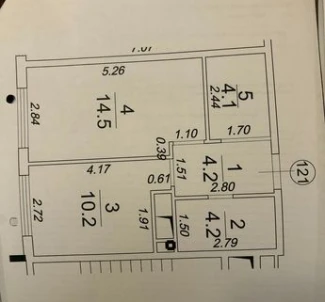 Фото 3. Однокімнатна квартира, продаж. Одеса Киевский