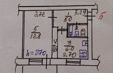 Photo One-Room flat, for sale. Poltava Шевченковский (Октябрьский)