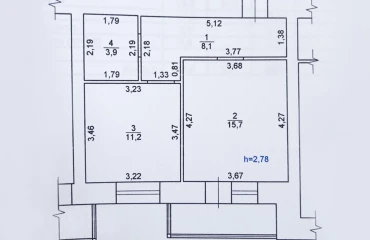 Foto Monoambiente piso, en venta. Poltava Шевченковский (Октябрьский)