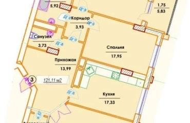 Photo Three-Room flat, for sale. Poltava Шевченковский (Октябрьский)