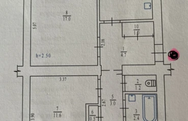 Photo Three-Room flat, for sale. Poltava Киевский