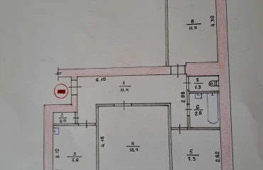Photo Three-Room flat, for sale. Zhytomyr Крошня