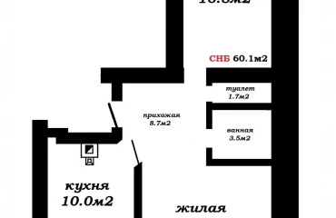 Fotografie Două Camere apartament, de vânzare.  Khatyazhyna