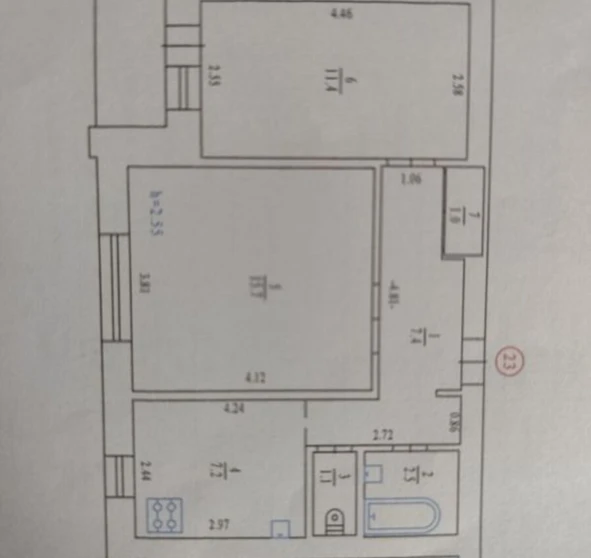 Photo 1. Two-Room flat, for sale. Poltava Киевский