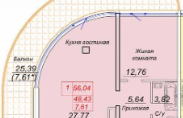 Photo One-Room flat, for sale. Odesa Приморский