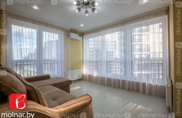 Zdjęcie Dwupokojowe mieszkanie, na sprzedaż. Minsk Октябрьский