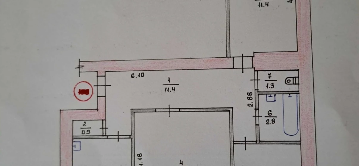 Photo Three-Room flat, for sale. Zhytomyr Крошня