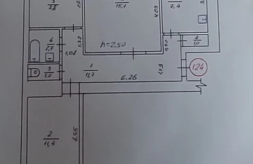 Photo Three-Room flat, for sale. Poltava Киевский