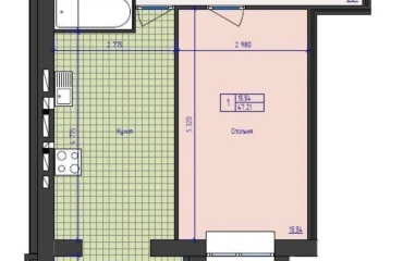 Фото Однокомнатная квартира, продажа. Житомир Центр