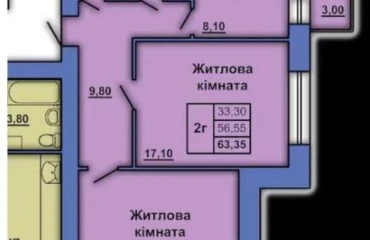 Foto Dos Ambientes piso, en venta. Poltava