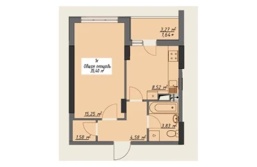 Photo One-Room flat, for sale. Odesa Пересыпский (Суворовский)