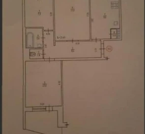Фото 3. Трикімнатна квартира, продаж. Полтава Шевченковский (Октябрьский)