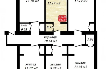 Zdjęcie Pokój, na sprzedaż. Minsk Октябрьский