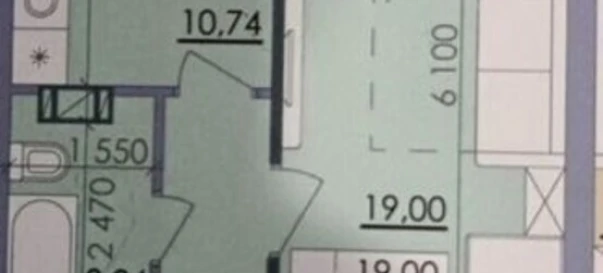 Фото 4. Однокімнатна квартира, продаж. Полтава Киевский